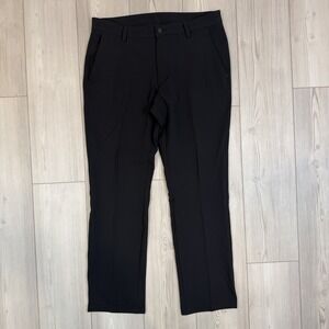 Under Armour Golf Tech Pants Straight Mens‎ 36x32 Black Pockets Chino